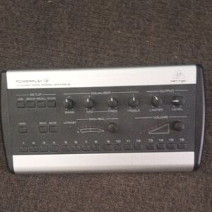 Powerplay 16 Channel Mixer - Black and Silver